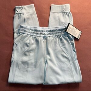 Lululemon Brushed Softstreme Ribbed High-Rise Jogger Powder Blue size 6 NWT